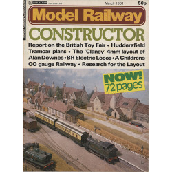 Model Railway Constructor 1981 March