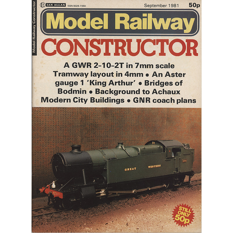 Model Railway Constructor 1981 September