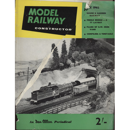 Model Railway Constructor 1962 June front
