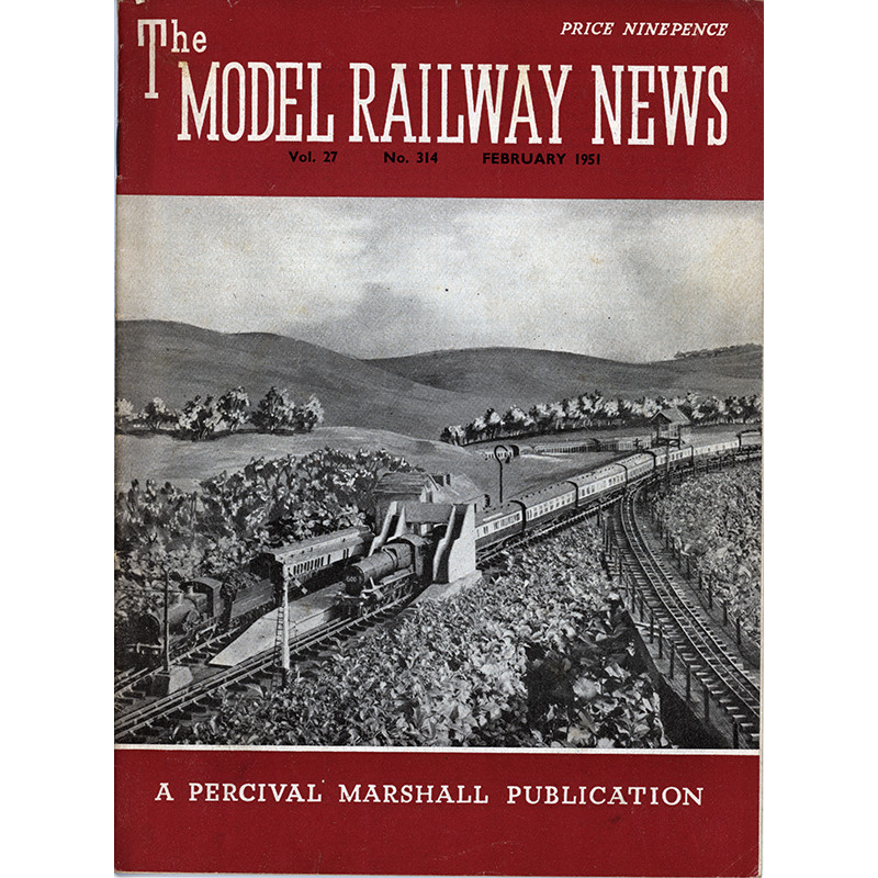 Model Railway News 1951 February
