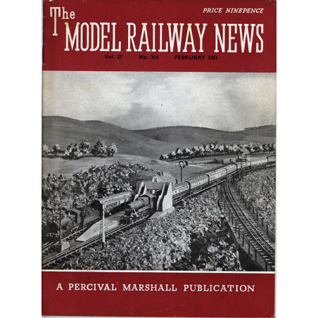 Model Railway News 1951 February