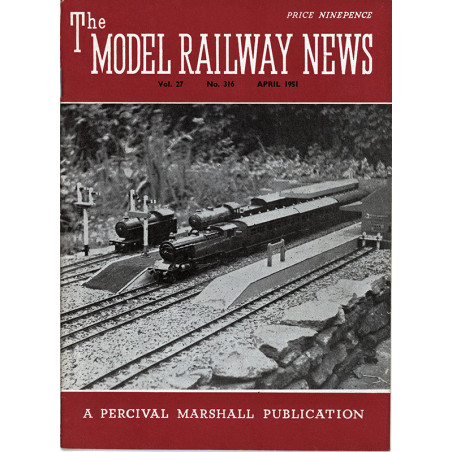 Model Railway News 1951 April