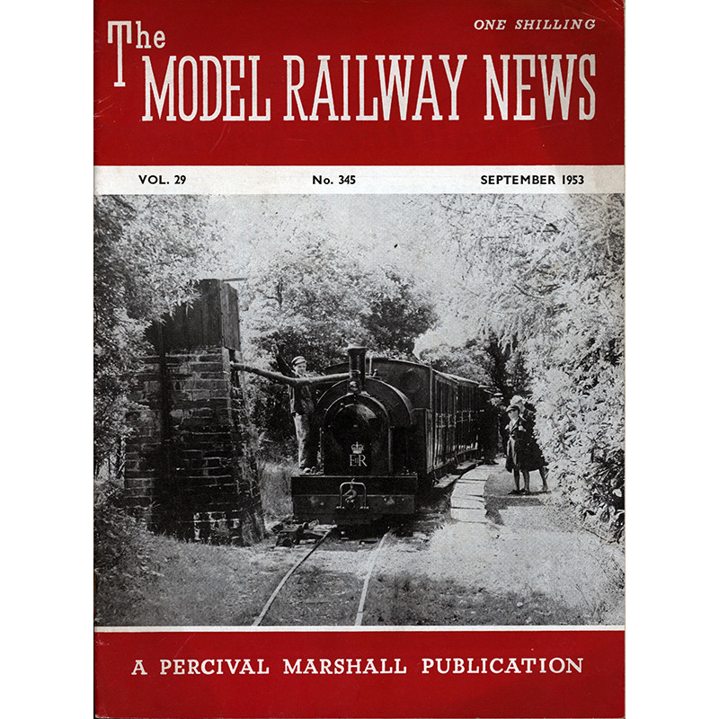 Model Railway News 1953 September