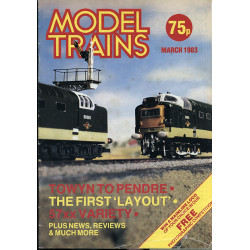 Model Trains 1983 March