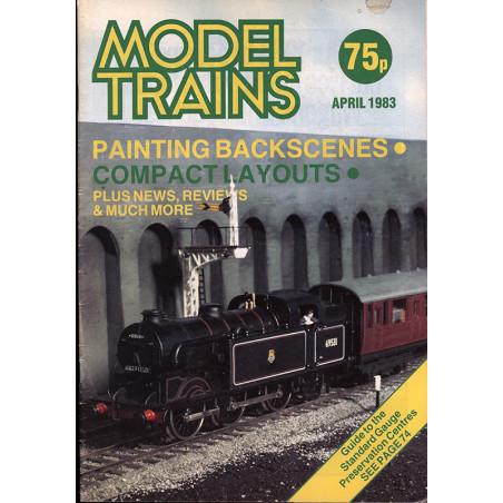 Model Trains 1983 April