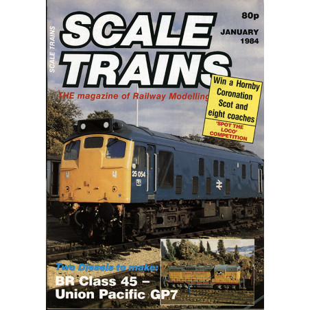 Scale Trains 1984 January