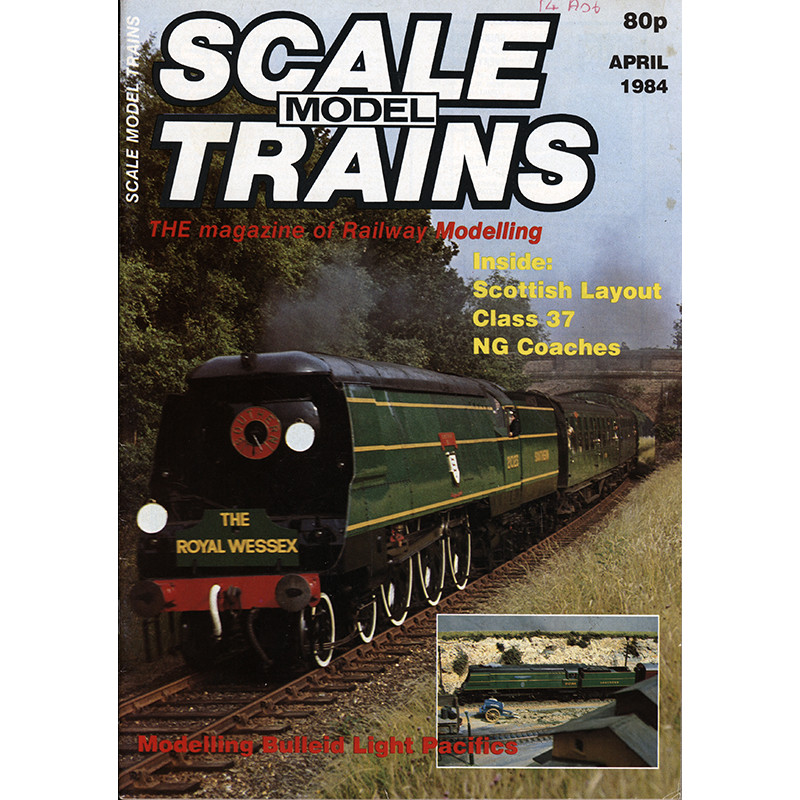 Scale Model Trains 1984 April