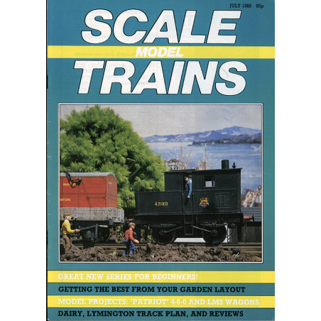 Scale Model Trains 1985 July