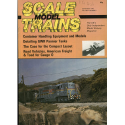 Scale Model Trains 1985 September