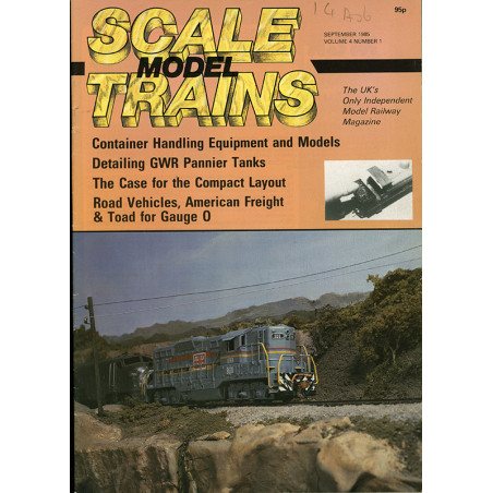 Scale Model Trains 1985 September