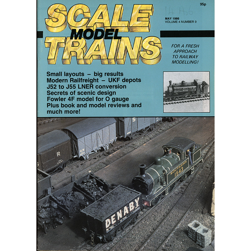 Scale Model Trains 1986 May