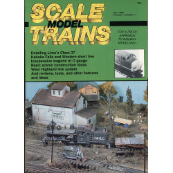 Scale Model Trains 1986 July