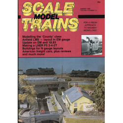 Scale Model Trains 1986 August