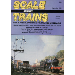 Scale Model Trains 1986 September