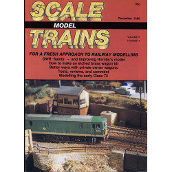 Scale Model Trains 1986 December