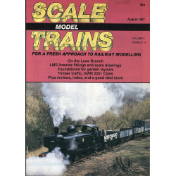 Scale Model Trains 1987 August