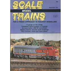 Scale Model Trains 1987 September