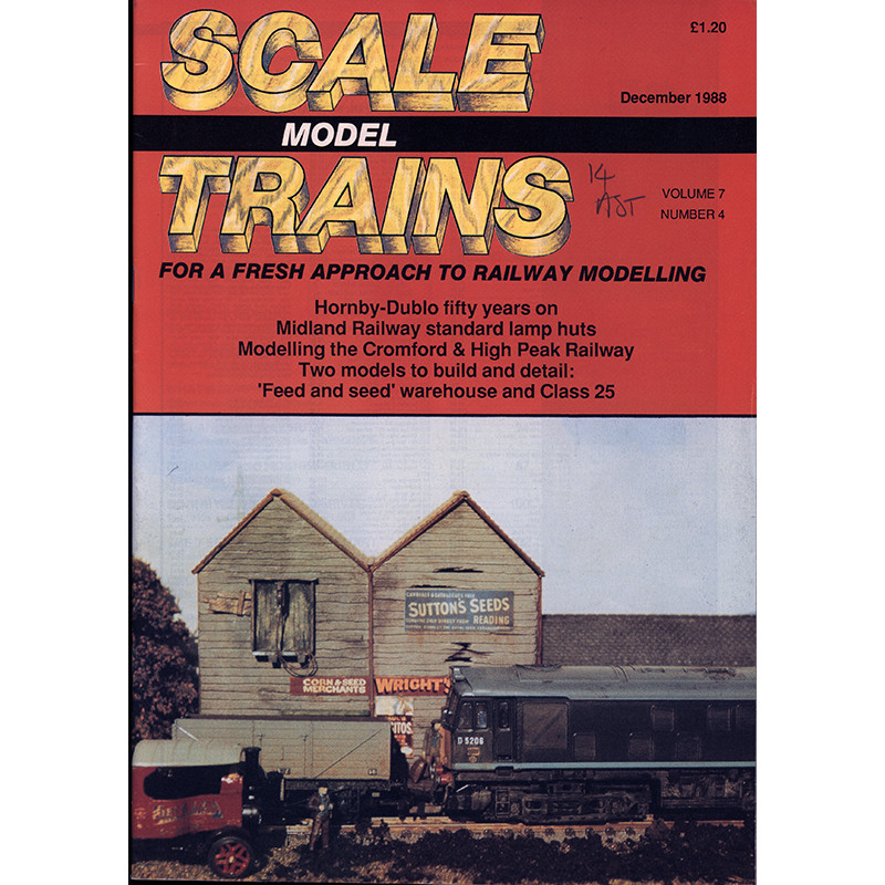 Scale Model Trains 1988 December