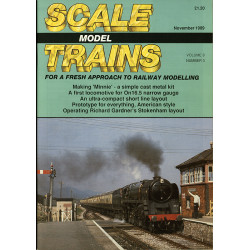 Scale Model Trains 1989 November