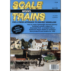 Scale Model Trains 1990 April