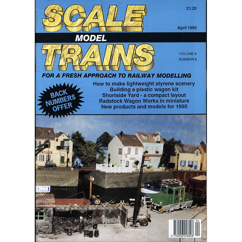Scale Model Trains 1990 April