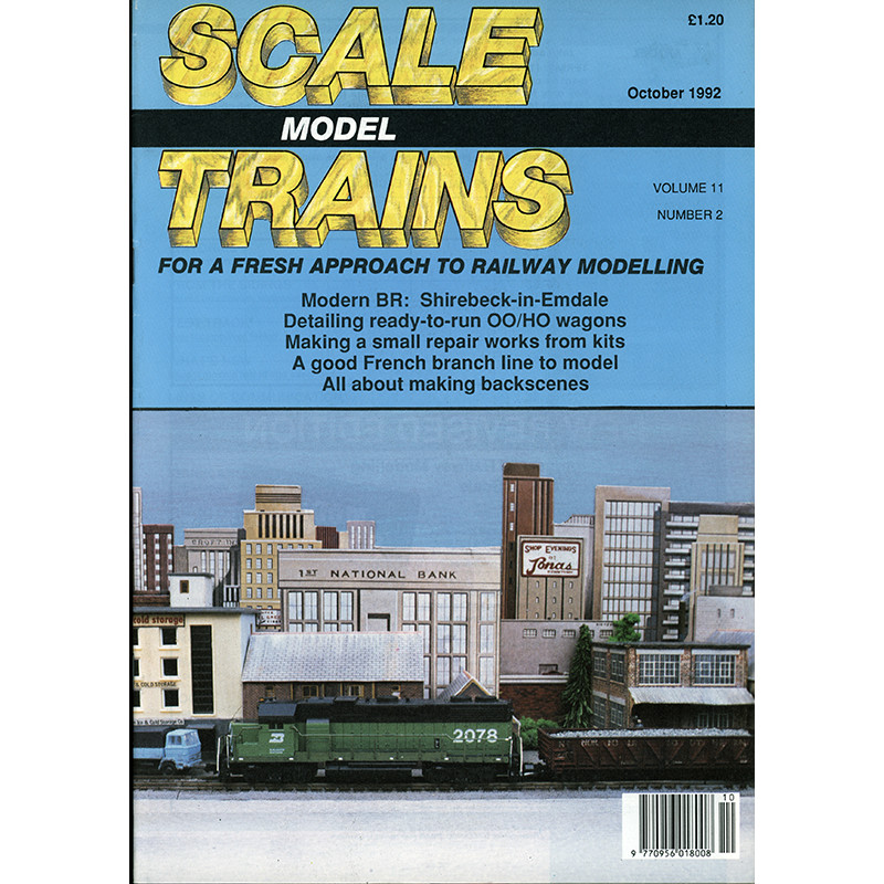 Scale Model Trains 1992 October