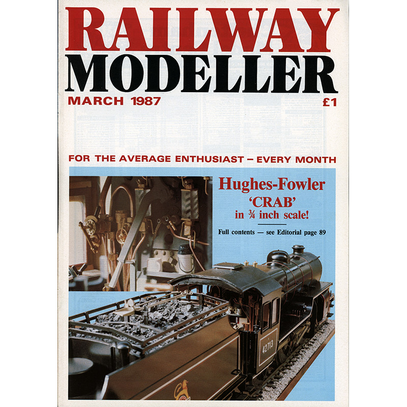 Railway Modeller 1987 March