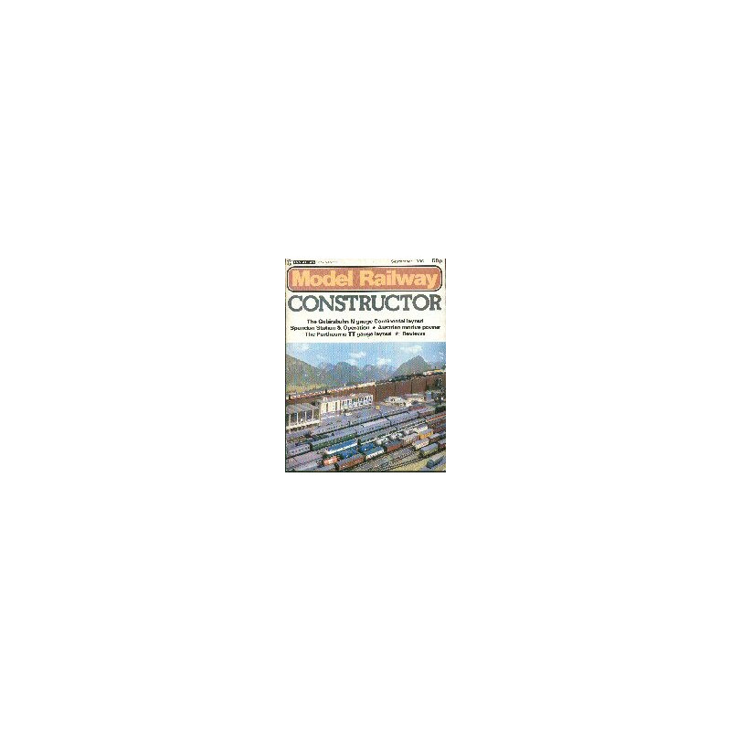 Model Railway Constructor 1980 september Model Railway Constructor 1980 september