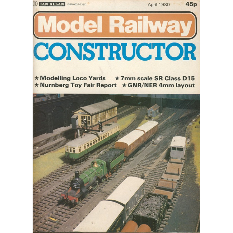 Model Railway Constructor 1980 April Model Railway Constructor 1980 April