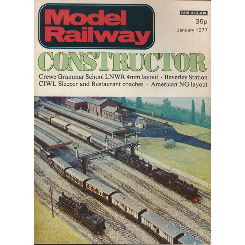 Model Railway Constructor 1977 January