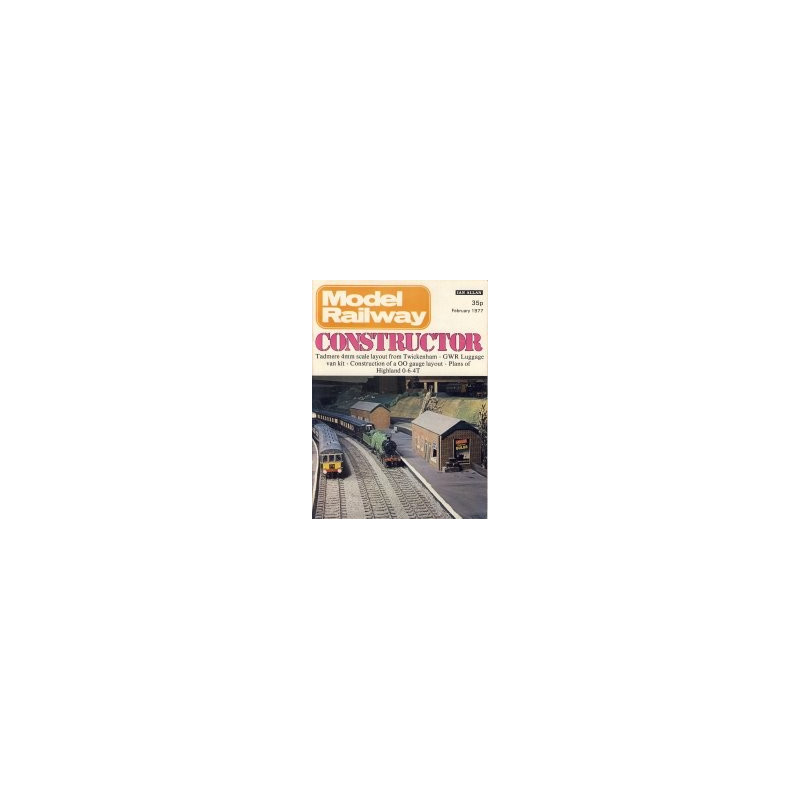 Model Railway Constructor 1977 February Model Railway Constructor 1977 February