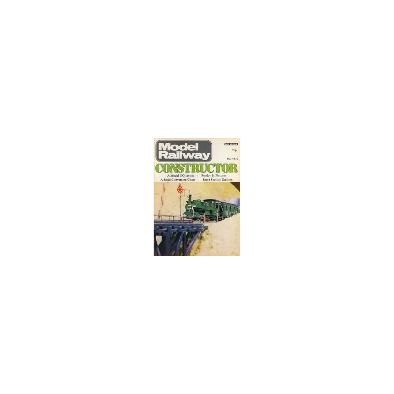 Model Railway Constructor 1975 May Model Railway Constructor 1975 May