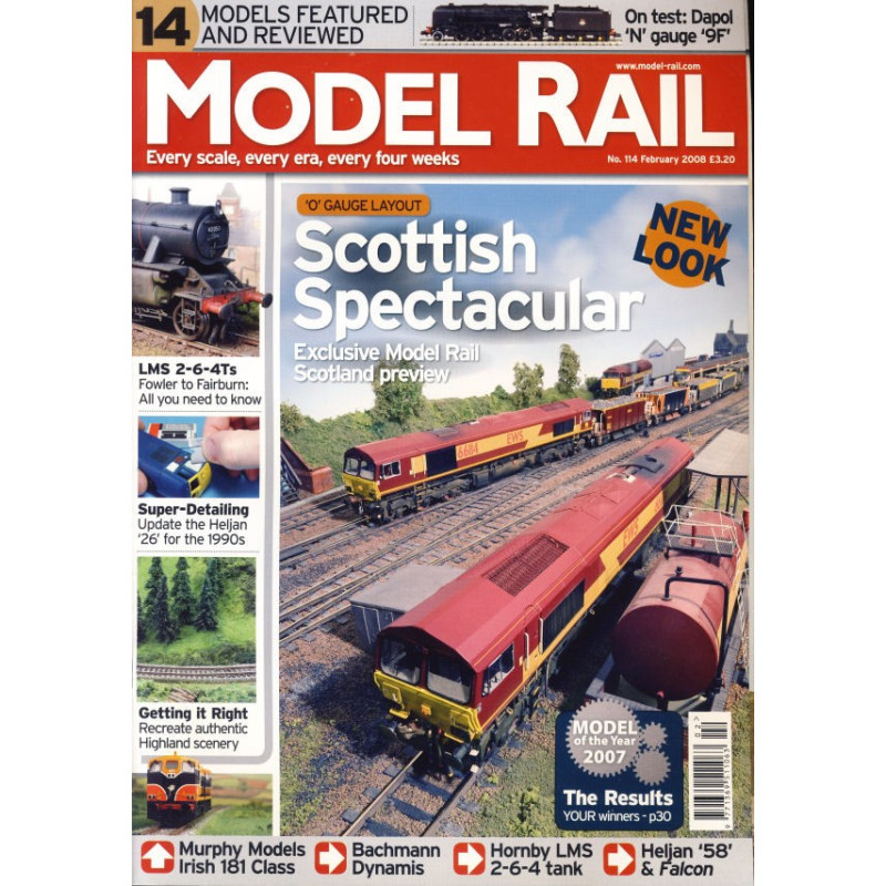 Model Rail 2008 February Model Rail 2008 February