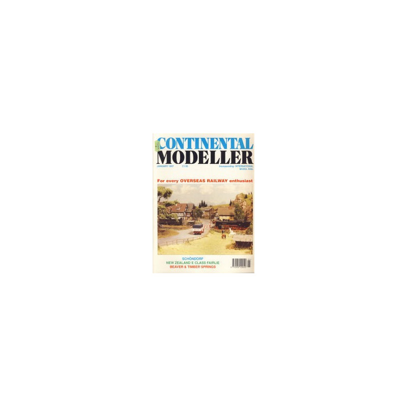 Continental Modeller 1997 January Continental Modeller 1997 January