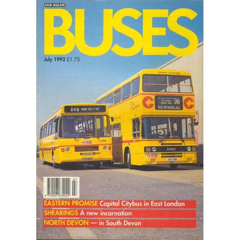 Buses 1992 July