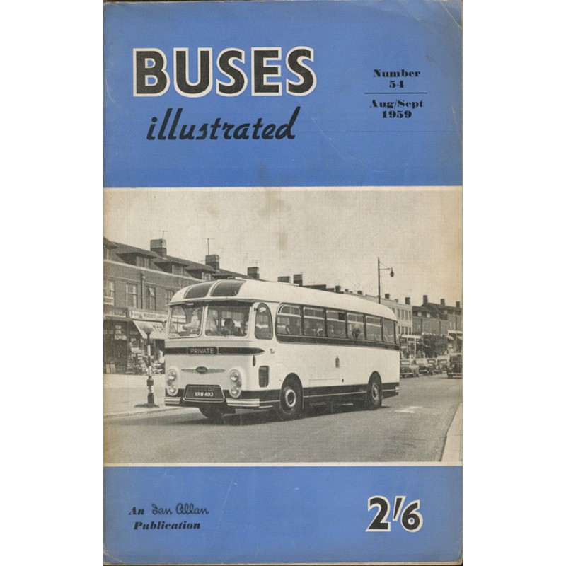 Buses Illustrated 1959 August/September