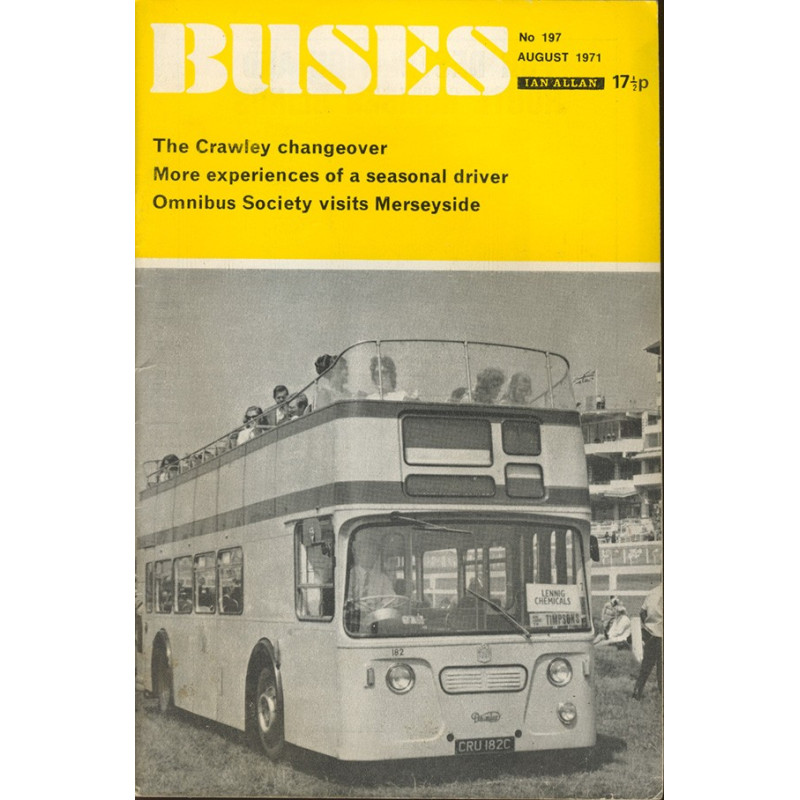 Buses 1971 August Buses 1971 August
