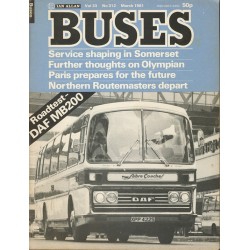 Buses 1981 March