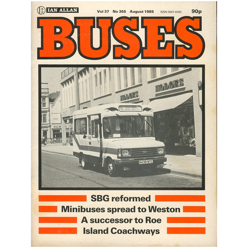 Buses 1985 August Buses 1985 August