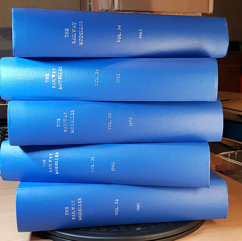 Railway Modeller bound volume
